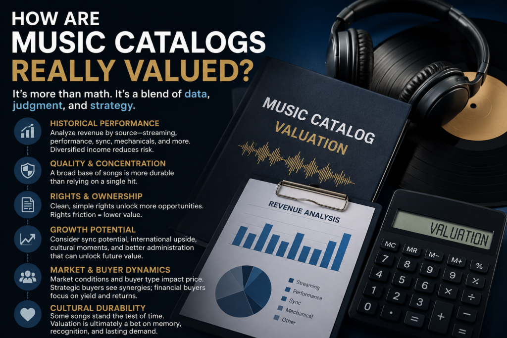 Music Catalogs Valuations 